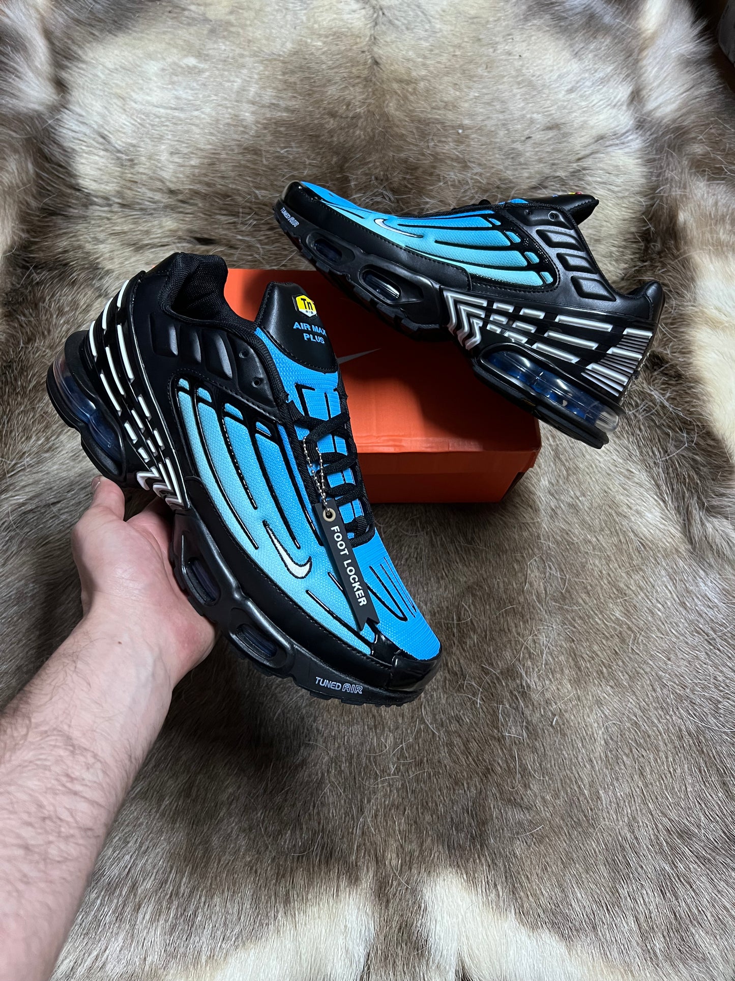 Nike TN Tuned - Black/Hyper Blue